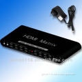 Gecen 4 inputs 4 outputs HDMI Matrix Model HD-404